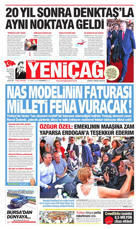 yeniçağ gazetesi oku